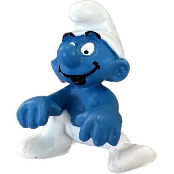 1980's Vintage Smurfs Figurines Toys 2" Tall Set of 5 Collectible Gift Schleich - Picture 4 of 12